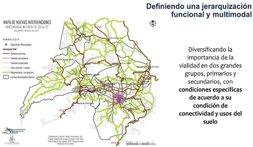 Plan de Movilidad Metropolitano para Quetzaltenango y reglamento de impacto&nbsp;vial