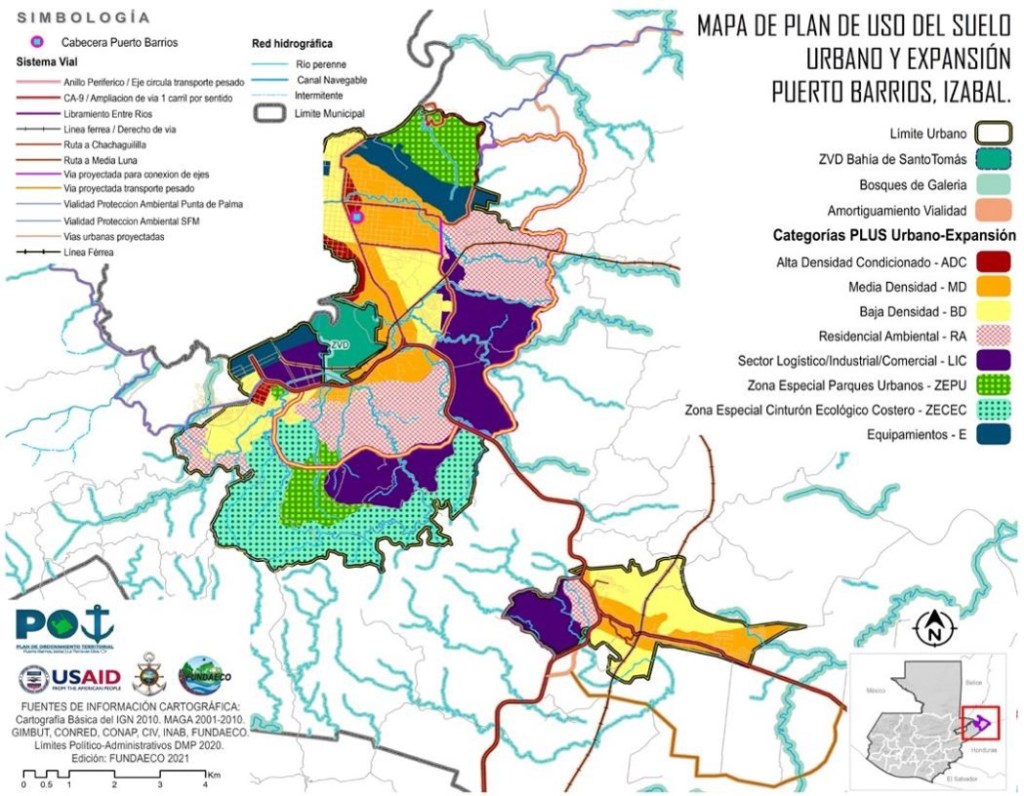 Plan de Ordenamiento Territorial de Puerto&nbsp;Barrios